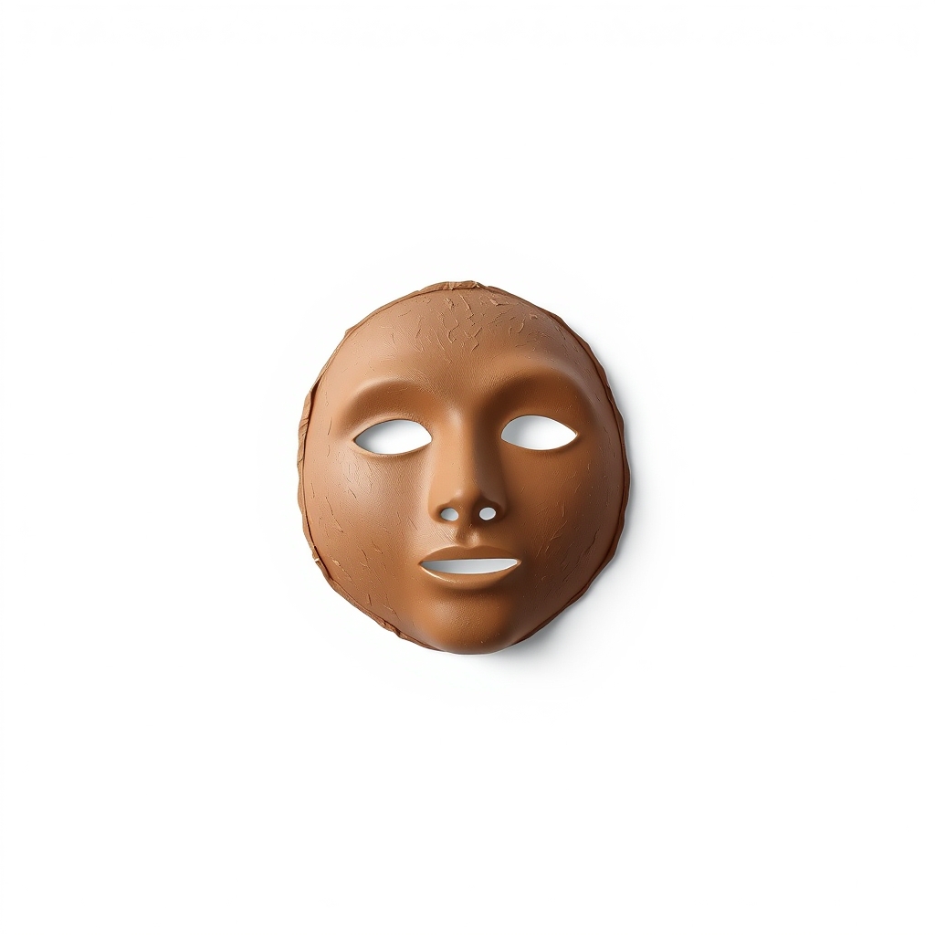 قناع الطين البركاني الطبيعي